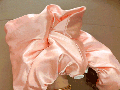 好？10分钟轻松养成女明星「绸缎发」开元ky棋牌洗完头自然风干还是吹干(图8)